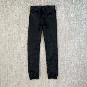 Kendall & Kylie Coated The Joggers Jeans Pull On Denim Pants XS